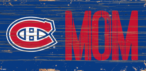Montreal Canadiens 6" x 12" Mom Sign