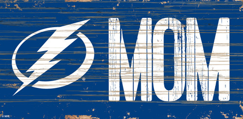 Tampa Bay Lightning 6" x 12" Mom Sign