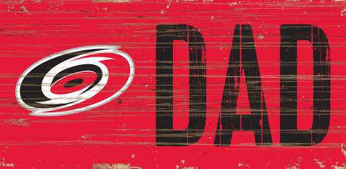 Carolina Hurricanes 6" x 12" Dad Sign