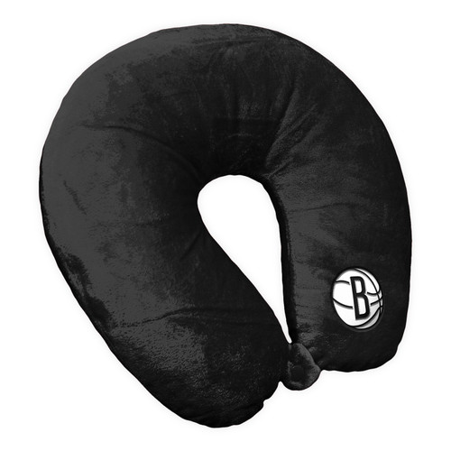 Brooklyn Nets Black Travel Neck Pillow