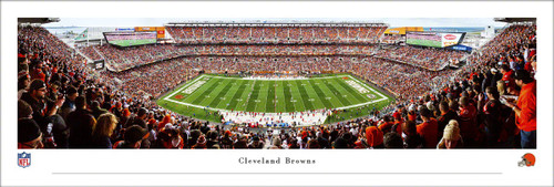 Cleveland Browns Football Panorama