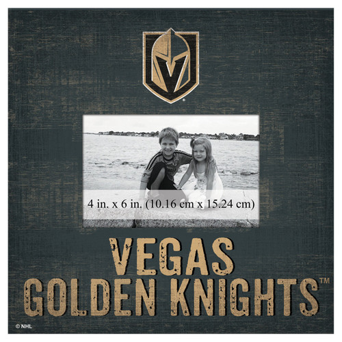 Vegas Golden Knights Team Name 10" x 10" Picture Frame