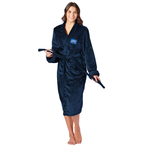 Oklahoma City Thunder Navy Women's Silk Touch Robe