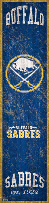 Buffalo Sabres Heritage Banner Vertical Sign