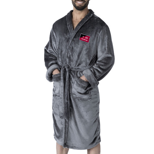 Houston Rockets Personalized Snipe Men's Silk Touch Robe