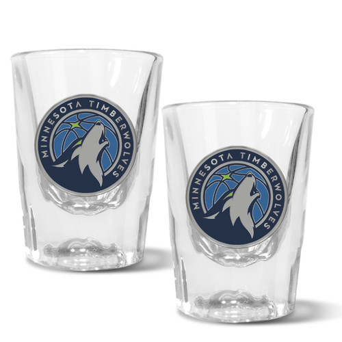 Minnesota Timberwolves 2 oz. Prism Shot Glass Set