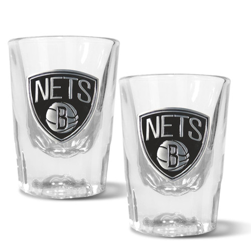 Brooklyn Nets 2 oz. Prism Shot Glass Set