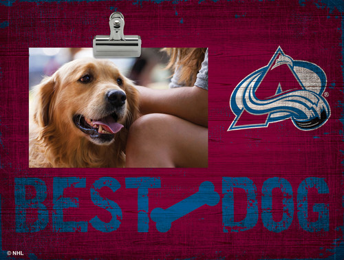 Colorado Avalanche Best Dog Clip Frame