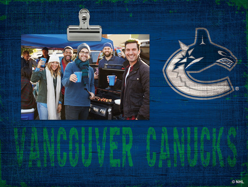 Vancouver Canucks Team Name Clip Frame