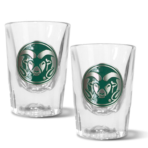Colorado State Rams 2 oz. Prism Shot Glass Set