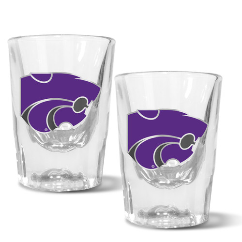 Kansas State Wildcats 2 oz. Prism Shot Glass Set