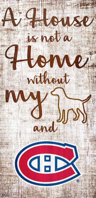 Montreal Canadiens House is Not a Home Sign