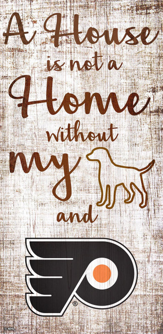 Philadelphia Flyers House is Not a Home Sign