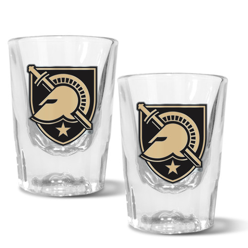 Army Black Knights 2 oz. Prism Shot Glass Set