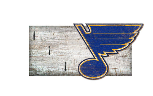 St. Louis Blues 6" x 12" Key Holder