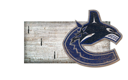 Vancouver Canucks 6" x 12" Key Holder