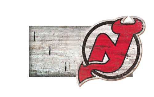 New Jersey Devils 6" x 12" Key Holder