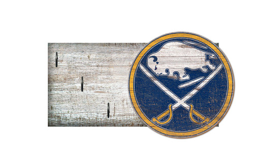 Buffalo Sabres 6" x 12" Key Holder