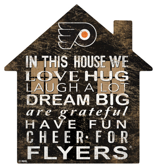 Philadelphia Flyers 12" House Sign