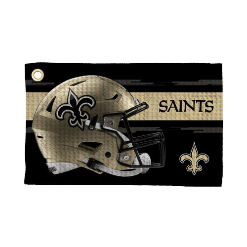 New Orleans Saints 16" x 25" Impact Waffle Fan Towel