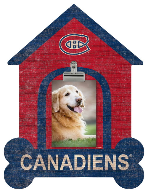 Montreal Canadiens Dog Bone House Clip Frame
