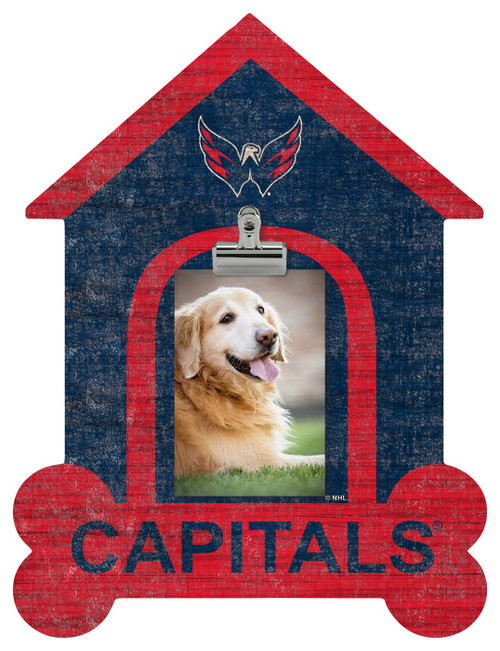 Washington Capitals Dog Bone House Clip Frame