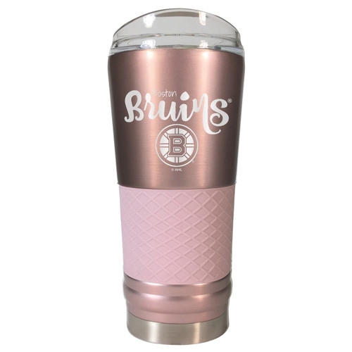 Boston Bruins 24 oz. Rose Gold Draft Tumbler