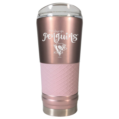 Pittsburgh Penguins 24 oz. Rose Gold Draft Tumbler