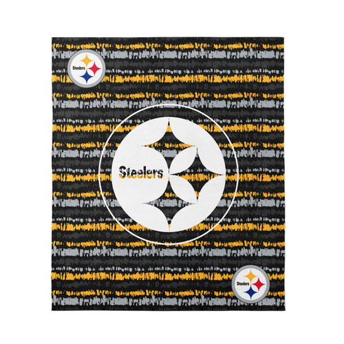 Pittsburgh Steelers 60" x 70" Shibori Microfiber Beach Towel