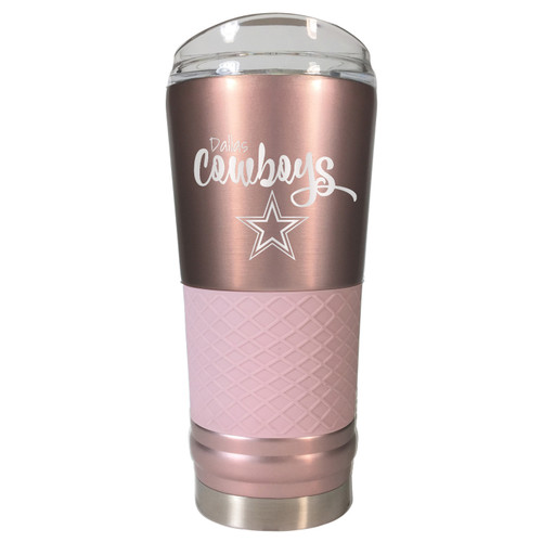 Dallas Cowboys 24 oz. Rose Gold Draft Tumbler