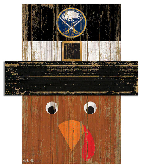 Buffalo Sabres 6" x 5" Turkey Head