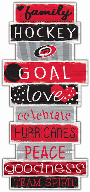 Carolina Hurricanes Celebrations Stack Sign