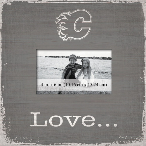 Calgary Flames Love Picture Frame