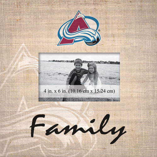 Colorado Avalanche Family Picture Frame