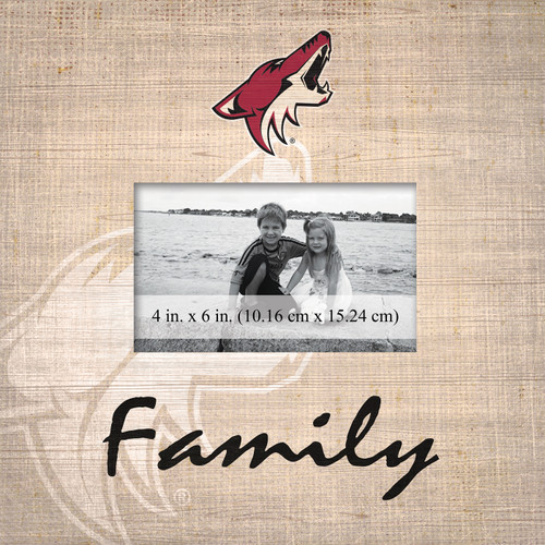 Arizona Coyotes Family Picture Frame