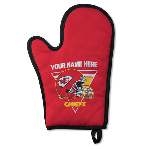 Kansas City Chiefs Personalized BBQ Mitt