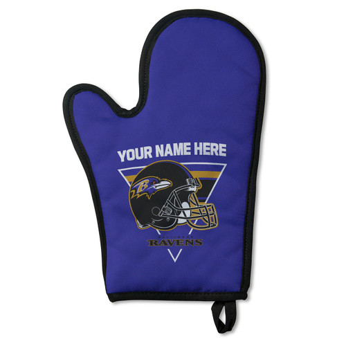 Baltimore Ravens Personalized BBQ Mitt