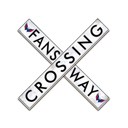 Washington Capitals 48" Fans Way Crossing Wall Art