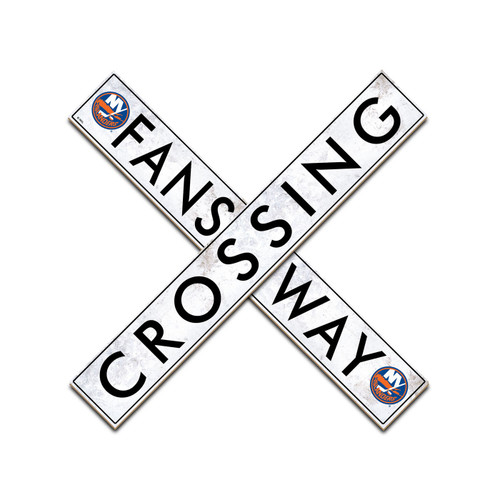 New York Islanders 48" Fans Way Crossing Wall Art