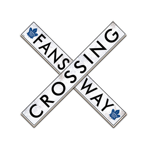 Toronto Maple Leafs 48" Fans Way Crossing Wall Art