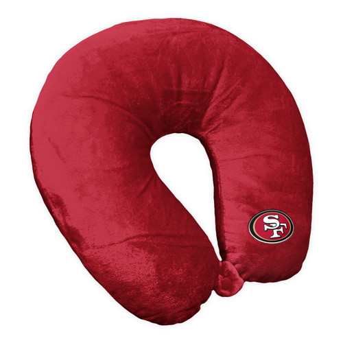 San Francisco 49ers Red Travel Neck Pillow