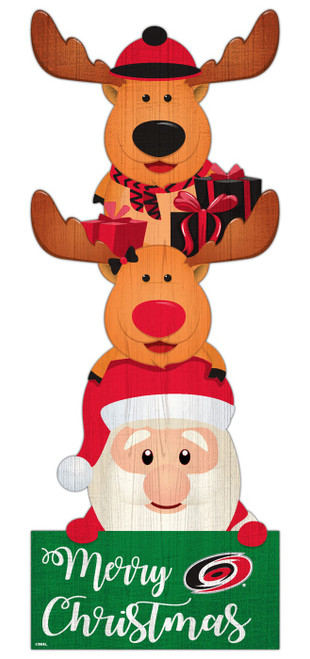 Carolina Hurricanes 31" Santa Stack Leaner