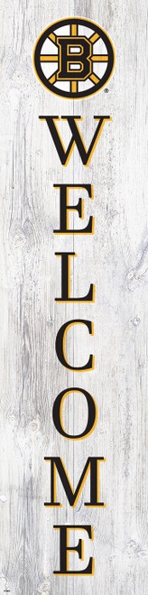 Boston Bruins 48" Welcome Leaner