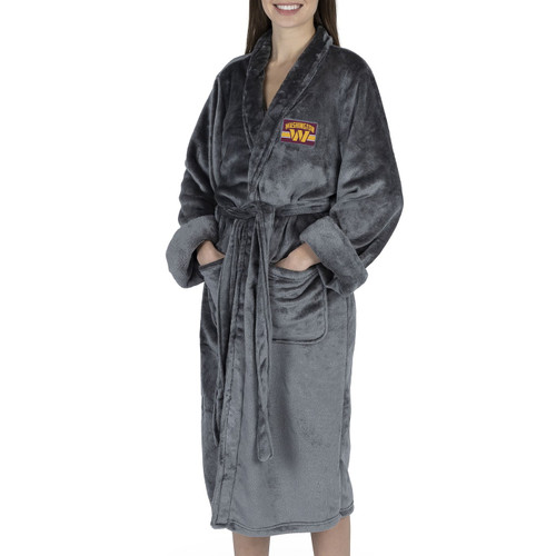 Washington Commanders Rollout Charcoal Women's Silk Touch Robe
