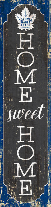 Toronto Maple Leafs 24" Home Sweet Home Leaner