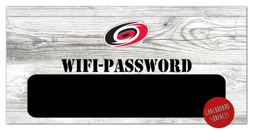 Carolina Hurricanes 6" x 12" Wifi Password Sign