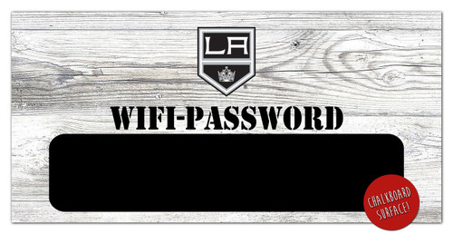 Los Angeles Kings 6" x 12" Wifi Password Sign