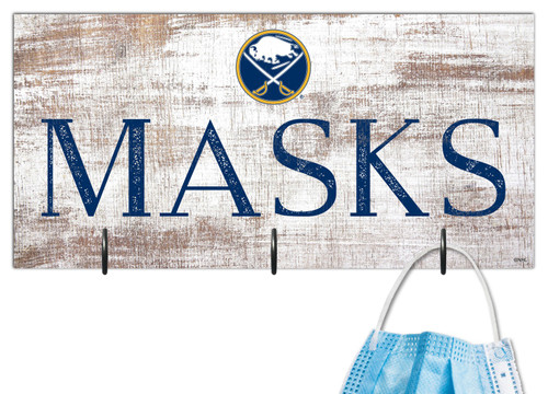 Buffalo Sabres 6" x 12" Mask Holder
