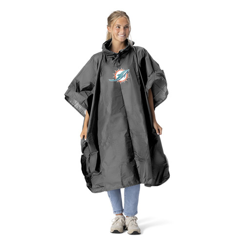 Miami Dolphins Deluxe Pullover Poncho