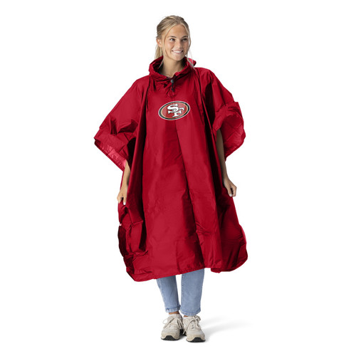 San Francisco 49ers Deluxe Pullover Poncho